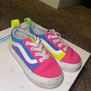 Multicolored Vans